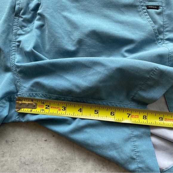 Vissla No See Ums Walk Short Blue, Size 30 - Picture 5 of 7
